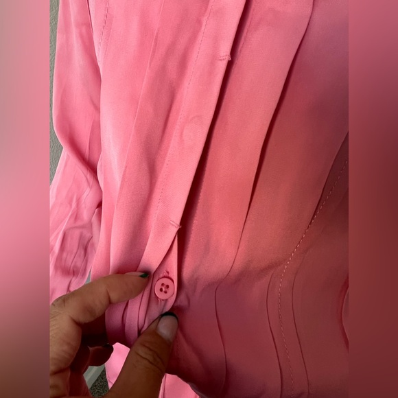 Diane von Furstenberg 'Sliced' Soft Pink Dress 2 - Picture 12 of 16